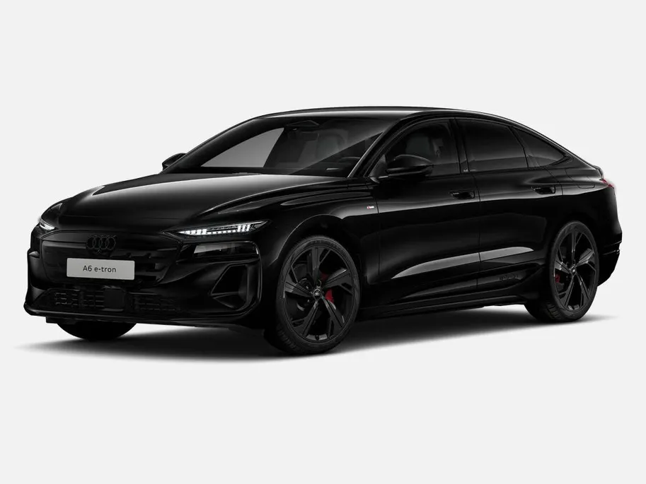 Audi A6 e-tron S edition 83 kWh 286 PK · Trekhaak elek. wegklapbaar · Leder zwarte sportstoelen · Optiekpakket zwart