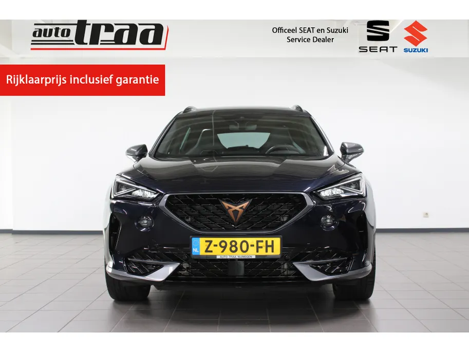 CUPRA Formentor 1.4 e-Hybrid VZ Performance / Pano. / Elekt. trekhaak / Stoel + Stuur verwarming / Elekt. achterklep / Camera /