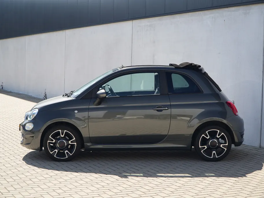 Fiat 500C TwinAir Turbo 80 PK Sport | Carplay | Cruise | PDC | 16'