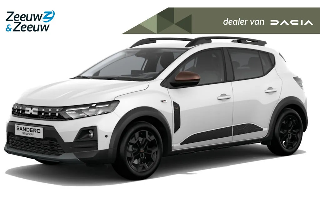 Dacia Sandero Stepway 1.8L Full Hybrid 155pk Extreme | NU te bestellen bij Zeeuw & Zeeuw | De zuinige, krachtige Full Hybrid technologie van Dacia | Te financieren tegen 2,9% rente |