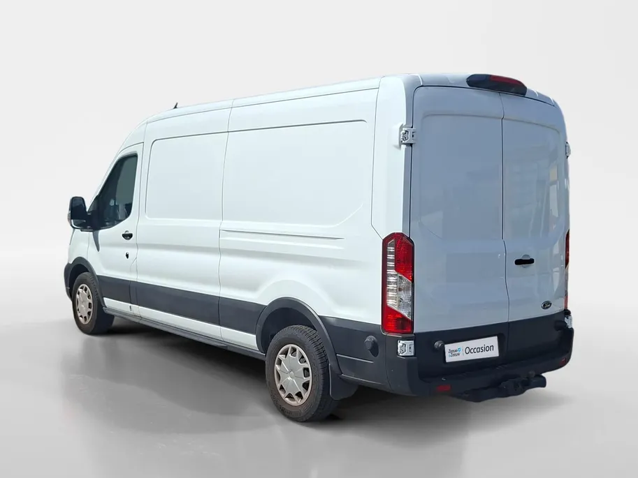 Ford Transit 350 2.0 TDCI L3H2 Trend 130 pk l BPM VRIJ! | Navigatiesysteem| 12' scherm | Trekhaak | Voorruitverwarming l 3-zits | All seasonbanden | Laadruimtebescherming