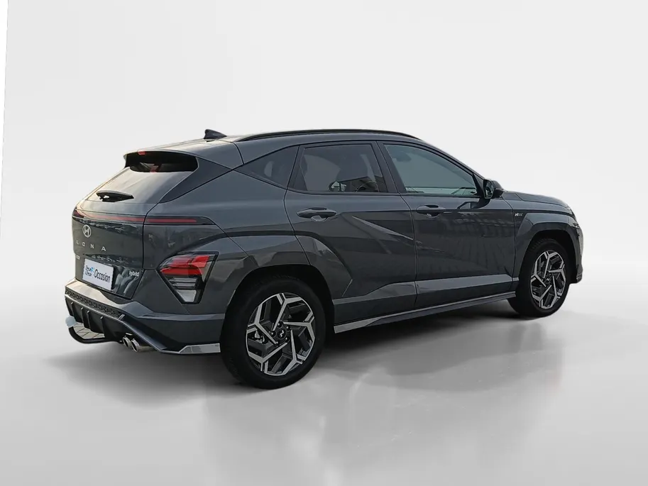 Hyundai Kona 1.6 GDI HEV N Line TREKHAAK | ALL SEASON BANDEN| NU RIJKLAARPRIJS!! Premiumpakker GRATIS!! Incl. 12 maanden garantie!