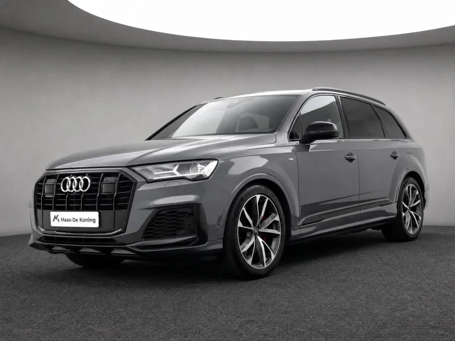 Audi Q7 60 TFSIe 462pk S-tronic Quattro Pro Line S Comp. · 360 Camera · Leder Valcona · Inklap. Trekhaak · B&O Sound · Keyless · Elek. Stoelen + Geheugen Bestuurder ·