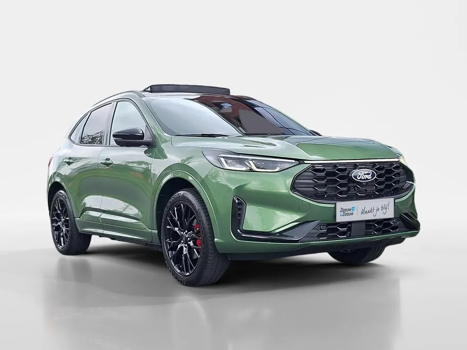 Ford Kuga 2.5 PHEV ST-Line X | Black Pack | Winterpack | Matrix Ledkoplampen | Panoramadak | El. Trekhaak | 20' Lichtmetaal | Zwarte spiegels&dak | Adaptive Cruisecontrol | Dodehoekdetectie | 360Camera |