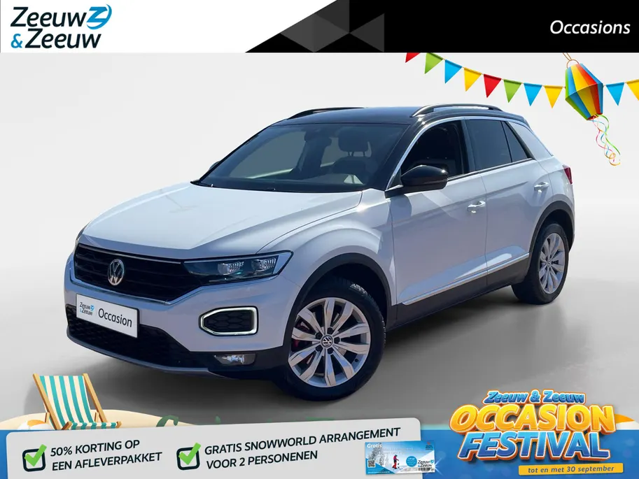 Volkswagen T-Roc 1.5 TSI Sport | AUTOMAAT | TREKHAAK | STOELVERWARMING | LM VELGEN | NAVIGATIE |