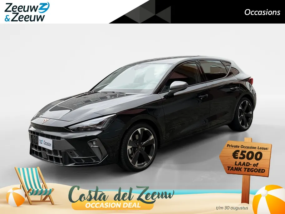 CUPRA Leon 1.5 PHEV Business 204PK AUTOMAAT | Elektrische actieradius tot 125km WLTP | Navigatie | Apple Carplay & Android Auto | Adaptive Cruise Control | Climate Control | Parkeersensoren voor & achter | 18'' Lichtmetalen velgen | Strakke auto