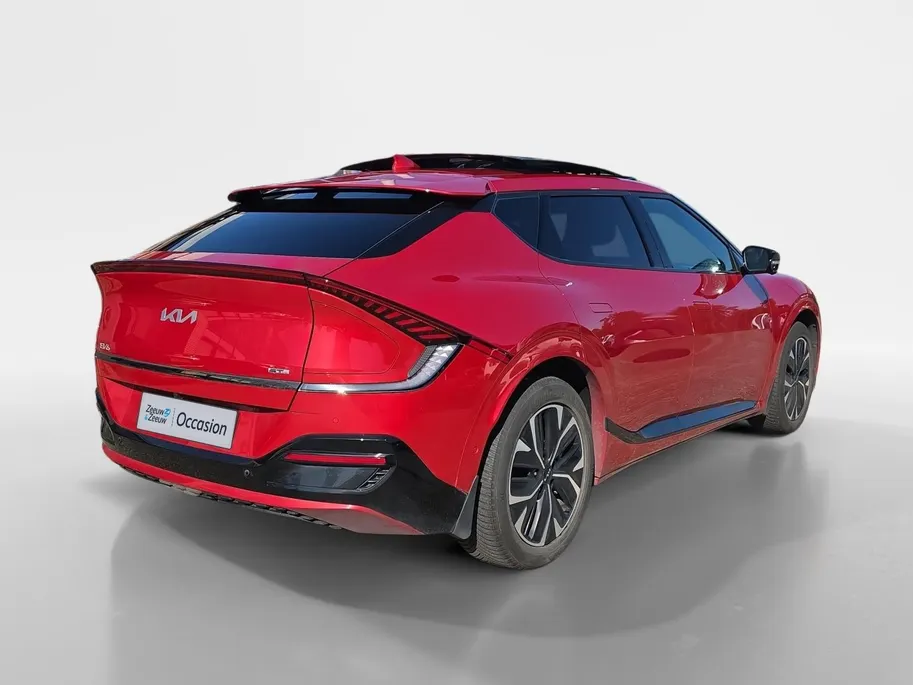 Kia EV6 GT-Line 77.4 kWh | Meridian audio systeem | Elektrische achterklep | Stoelverwarming + ventilatie | Schuif/kantel dak | geheugen functie