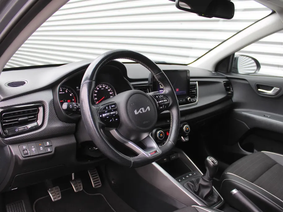Kia Rio 1.0 T-GDi MHEV GT-Line | Stuur-/stoelverwarming | 17' LM | Camera | Clima | Navi | Cruise | Keyless |