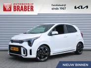 Kia Picanto 1.0 DPI GT-Line | Stuur-/stoelverwarming | Schuifdak | Camera | Dodehoek detectie | Telefoonlader | Clima | Navi | 16' LM | LED | Cruise |