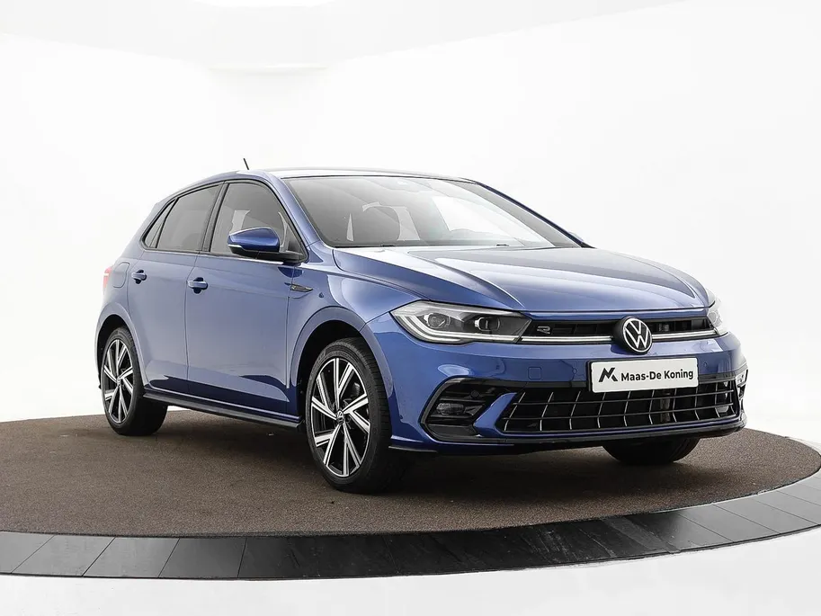 Volkswagen Polo 1.0 TSI 110pk DSG R-Line · Camera · Matrix LED · Stoelverwarming · Apple/Android Car Play · ACC · P-Sensoren · 17'Velgen ·
