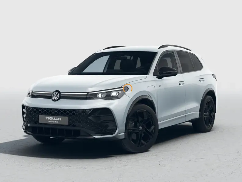 Volkswagen Tiguan R-Line Edition 1.5 eHybrid 272 PK 6 versn. DSG · Black Style Pakket · Comfort Pakket Plus · Trekhaak inklapbaar, met elektrische ontgrendeling, incl. aanhangermanoeuvreerhulp Trailer Assist ·