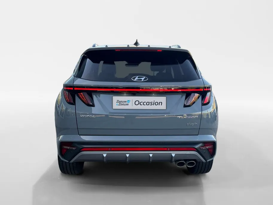 Hyundai Tucson 1.6 T-GDI PHEV N Line 4WD 265PK | 66km WLTP elektrisch | Navigatie | Apple Carplay & Android Auto | Adaptive cruise control | Parkeersensoren rondom | 360 camera | Stoelverwarming & koeling voor |