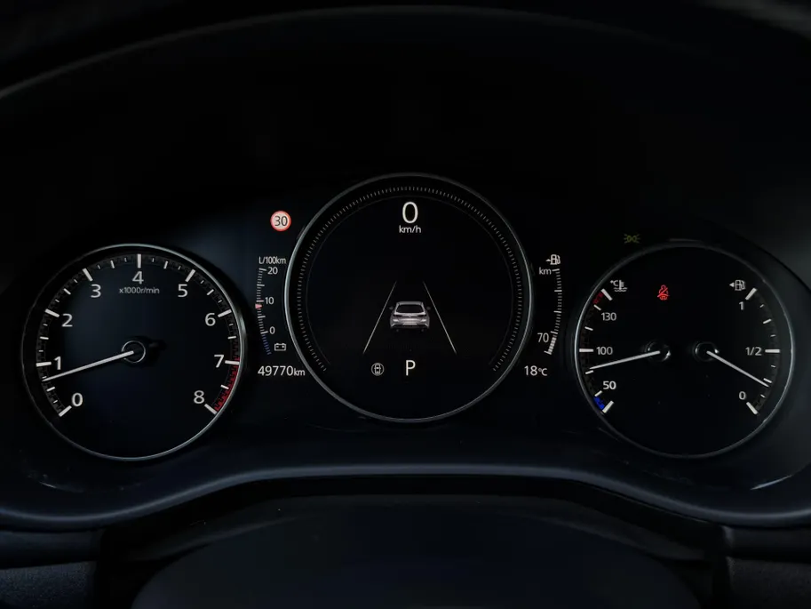 Mazda 3 2.0 e-SkyActiv-G M Hybrid 122 Comfort met Bose | Apple Carplay / Android Auto | Navigatiesysteem | Licht + Regensensor | Elektrisch Verstelbare Bestuurderstoel  | Stoel + Stuurverwarming | Parkeersensoren Voor + Achter | Camera Achter | 18'Lichtmetalen ve