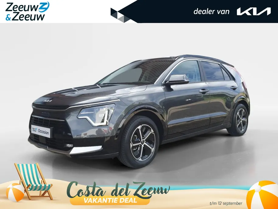 Kia Niro 1.6 GDi Hybrid DynamicPlusLine | Schuifdak | Stoel en stuurverwarming | Dodehoekdetectie | Head-up Display | Camera | verbruik 1 op 20!