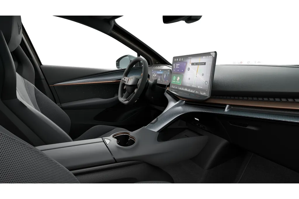 CUPRA Tavascan VZ Extreme | CUP-kuipstoelen vóór, Nappa leder Enceladus Grey | Digitaal instrumentenpaneel (Virtual Cockpit) | Draadloze Apple CarPlay™, Android Auto™