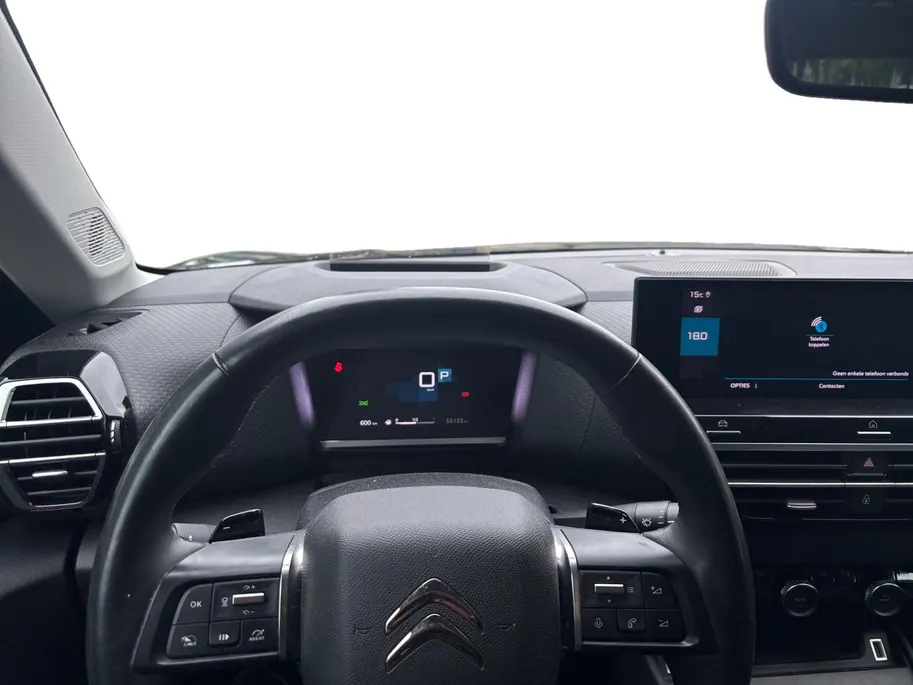 Citroën C4 1.2 Puretech Shine AUTOMAAT NAVI AIRCO CAMERA PARKEERSENSOREN CRUISE CONTROLE APPLE CARPLAY ANDROID AUTO HOGE INSTAP ZEER MOOIE AUTO