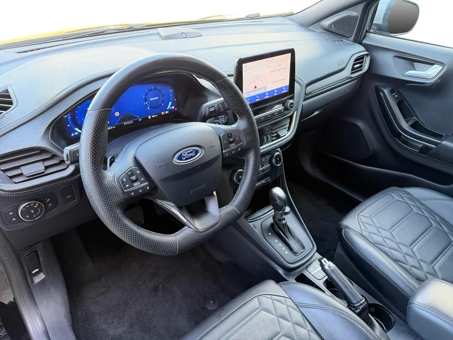 Ford Puma Vignale | Dealer onderhouden | Automaat | Winter pack | BLIS | Adapt. Cruise control | Lederen bekleding | Elektr. Achterklep | 18' lichtmetalen velgen | Bovag garantie |