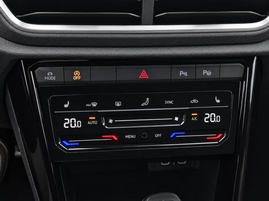 Volkswagen T-Roc 1.5TSI/150PK R-Line · Apple/Android Car Play · Camera + Parkeersensoren · Keyless · Dodehoeksensoren · Stoelverwarming · Garantie t/m 27-03-2027