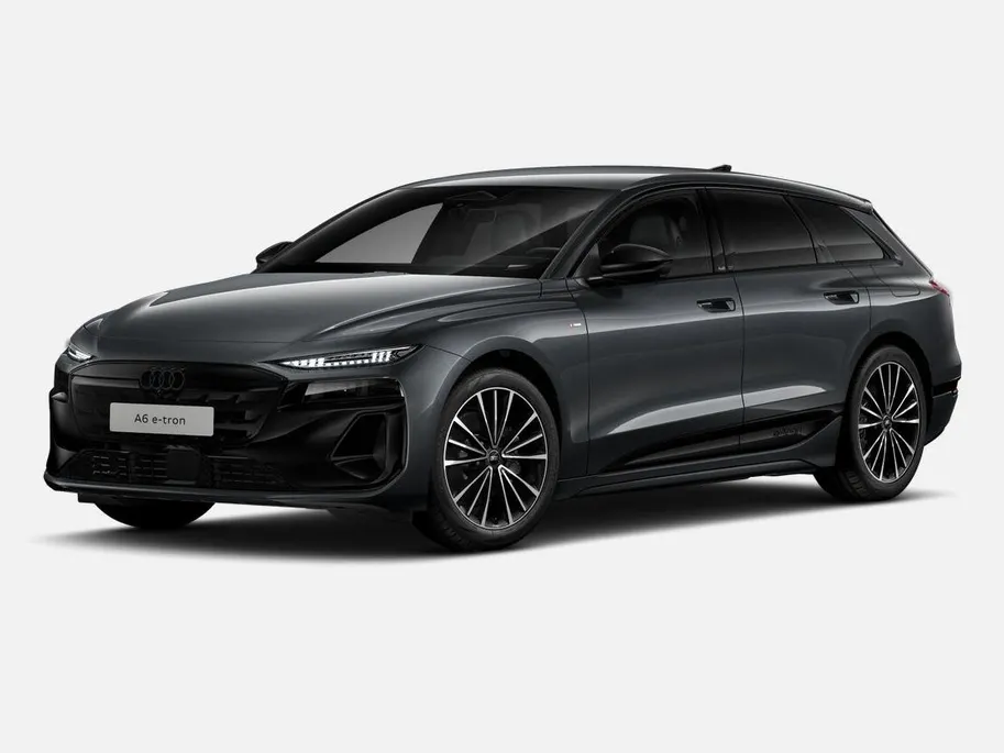 Audi A6 e-tron S edition 83 kWh 286 PK · Trekhaak elek. wegklapbaar · Optiekpakket zwart · Zwart lederen sportstoelen