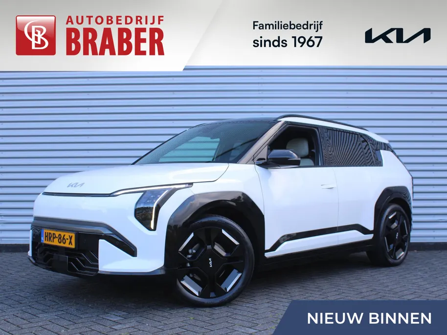 Kia EV3 GT-Line 81.4 kWh | Stuur-/stoelverwarming | Schuifdak | Camera | Dodehoek detectie | Elek. stoelverstelling | 19' LM | LED | Telefoonlader |