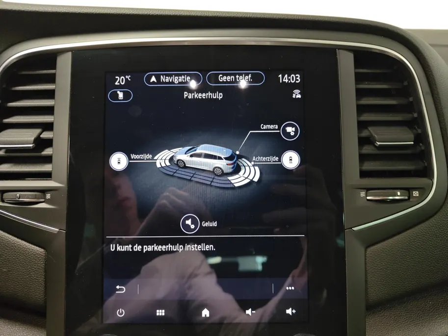 Renault Mégane Estate 1.3 TCe 140 Techno AUTOMAAT NAVI AIRCO CAMERA CRUISE CONTROLE APPLE CARPLAY ANDROID AUTO TREKHAAK (TREKGEWICHT 1750KG) ZEER MOOIE AUTO
