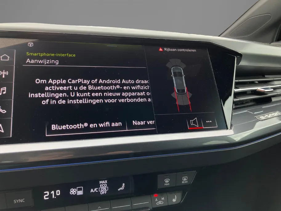 Audi Q4 Sportback e-tron 45 S Edition 82 kWh 210kW/286PK · Leder · Stoelverwarming · Navigatie · Apple/Android Car Play ·