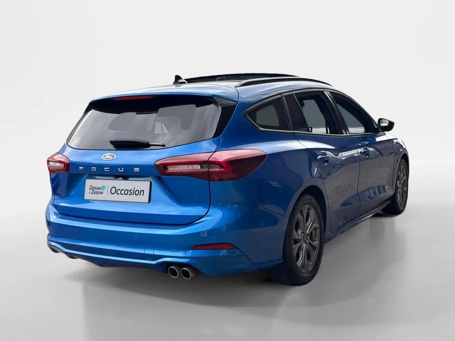 Ford Focus Wagon 1.0 EcoBoost Hybrid ST Line Style | Navigatie | Panorama Dak | Stoel/Stuur/Voorruitverwarming | Apple Carplay / Android Auto | Panorama Dak | Adaptieve Cruise Control | Lichtmetalen Velgen |
