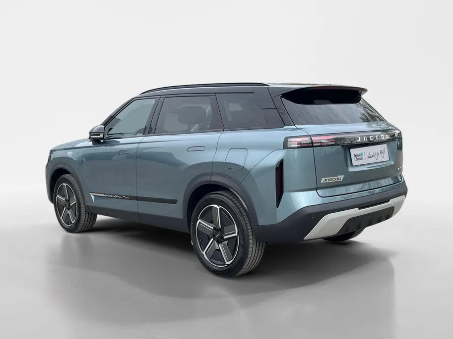 Jaecoo 7 1.5 TGDI SHS-P Exclusive | 90 km elektrisch rijbereik | Stoelverwarming-/ventilatie | Panorama dak | Leder | 7 jaar Fabrieksgarantie