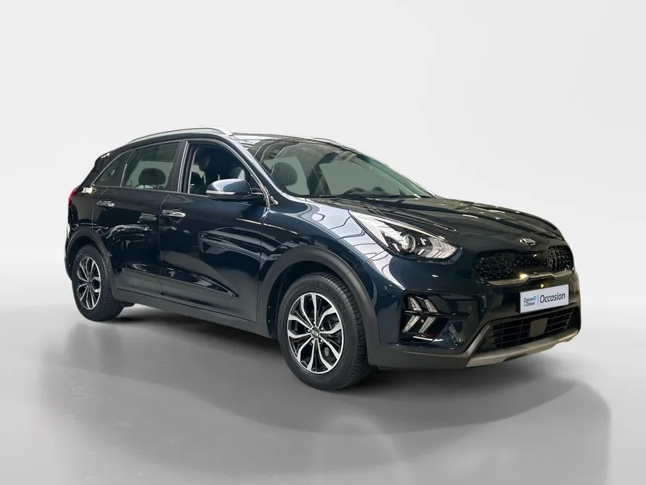 Kia Niro 1.6 GDi Hybrid Edition | Trekhaak Vaste Kogel+ 13-Polige stekker | Schuifkanteldak | Apple Carplay / Android Auto | Navigatiesysteem | Licht + Regensensor | Parkeersensoren + Camera Achter | 16' Lichtmetalen Velgen | Cruise Control Adaptief | Rijstrooksen