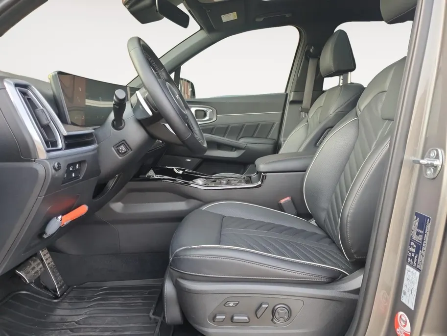 Kia Sorento 1.6 T-GDi Plug-in Hybrid 4WD ExecutiveLine 7p | Black Pack | Stoel verwarming en ventilatie | Panorama schuifdak | Sidebars | Lichtmetalen velgen 21inch | Lederen bekleding | Elektrisch bedienbare voorstoelen |