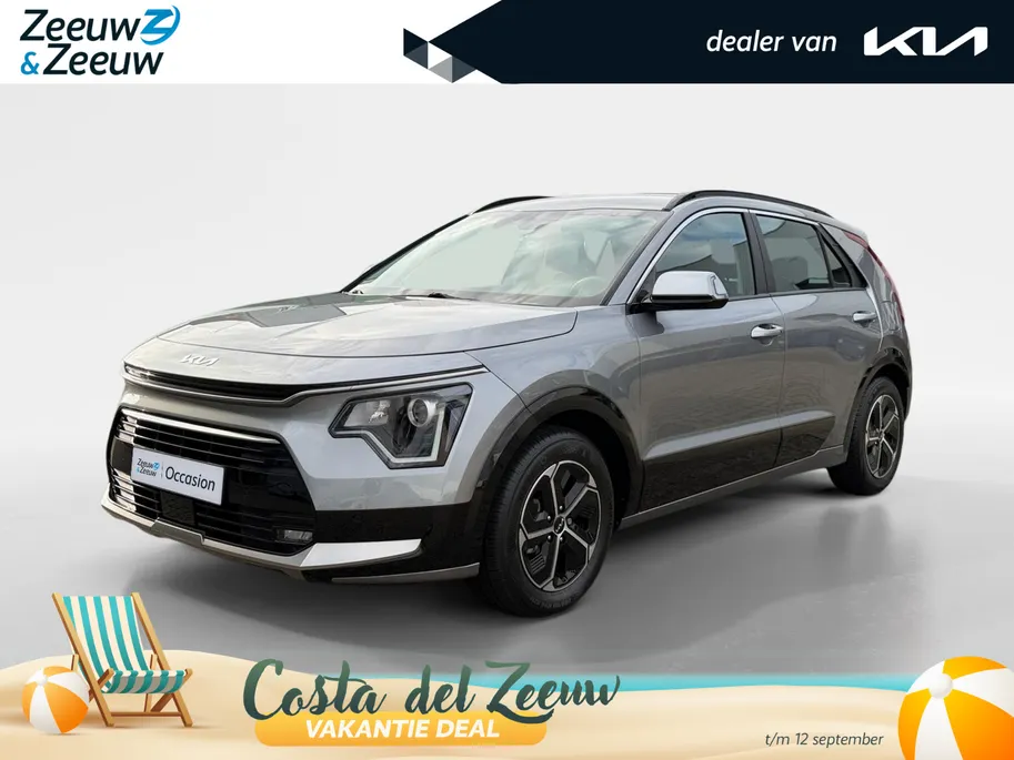 Kia Niro 1.6 GDi Hybrid DynamicLine | Navigatie | Camera | Adaptieve cruise control | Apple Carplay / Android Auto | Parkeersensoren voor en achter | Verbruik 1 op 20!