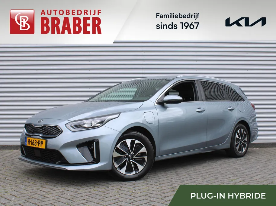 Kia Ceed Sportswagon 1.6 GDI PHEV DynamicPlusLine | Trekhaak | Stuur-/stoelverwarming | Plug-in | 16" LM | Clima | Camera | Cruise adapt. | Navi | LED |