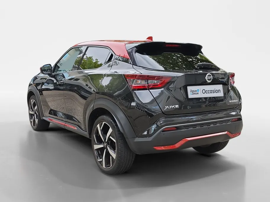 Nissan Juke 1.0 DIG-T N-Design | Garantie t/m 2031 | Automaat | Bose Audiosysteem | 360 camera | Interieur pack | Cold pack