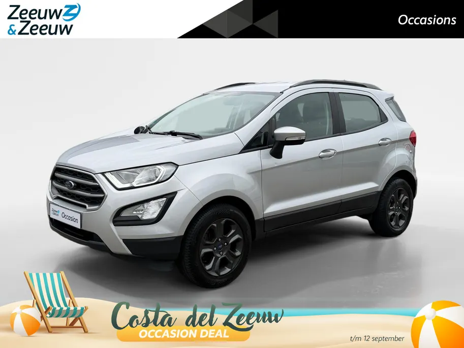 Ford EcoSport 1.0 EcoBoost Trend Ultimate | Dealer onderhouden | NL auto | Cruise control | Parkeersensor achter | Achteruitrijcamera | Navigatie | Apple carplay & Android auto | 16' lichtmetalen velgen | Bovag garantie |