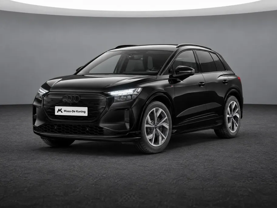 Audi Q4 Q4 S edition performance 82 kWh 286 PK · Trekhaak elek. wegklapbaar · Optiekpakket zwart · Opberg- en bagageruimtepakket