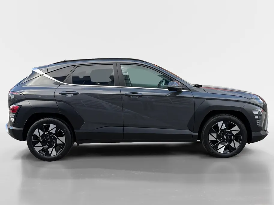 Hyundai Kona 1.6 GDI HEV Premium Sky | Navigatie | Apple Carplay & Android Auto | Schuif-kanteldak | Stoelverwarming & koeling | Lederen bekleding | Bose speakers | Geheugenfunctie stoelen |