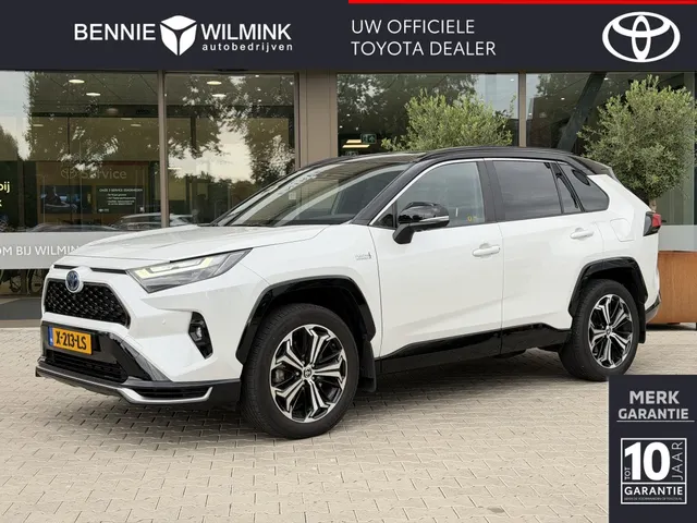 Toyota RAV4 2.5 PHEV Bi-Tone+ AWD | Trekhaak | Panoramadak | Stoel Verwarming & Ventilatie |