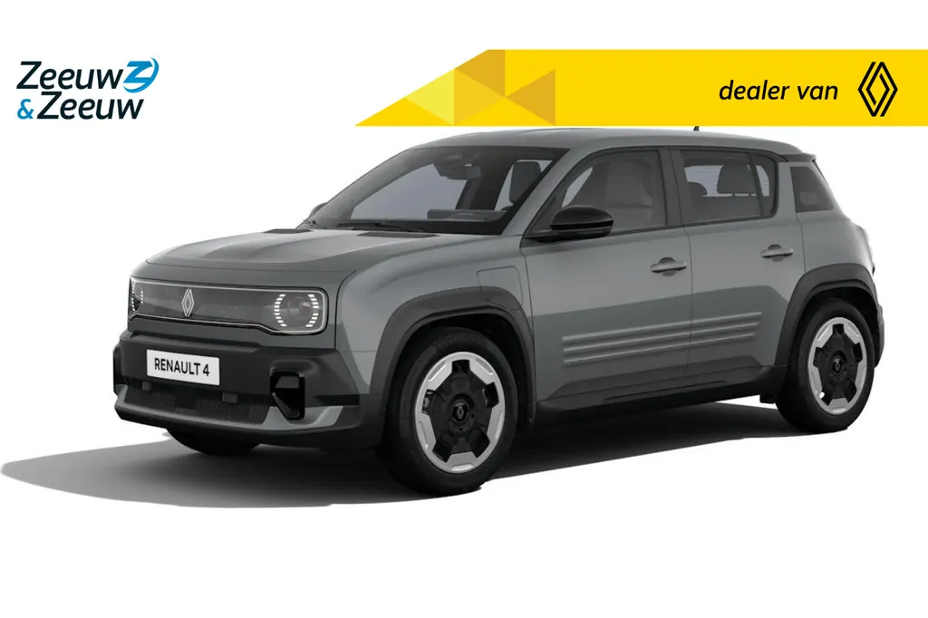 Renault 4 Evolution Urban Range | Profiteer nu van €1.800,- Zeeuw & Zeeuw voorraadkorting | NU met GRATIS 5 jaar fabrieksgarantie | 300KM Actieradius | Nu in de showroom |