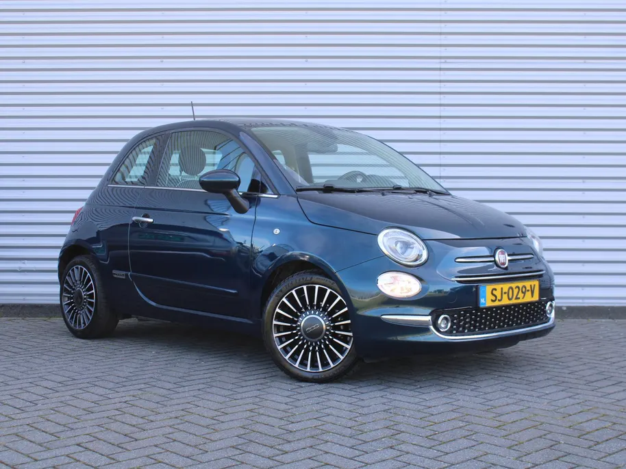 Fiat 500 0.9 TwinAir Turbo Lounge | Panoramadak | 16' LM | Navi | PDC | Cruise | Clima |