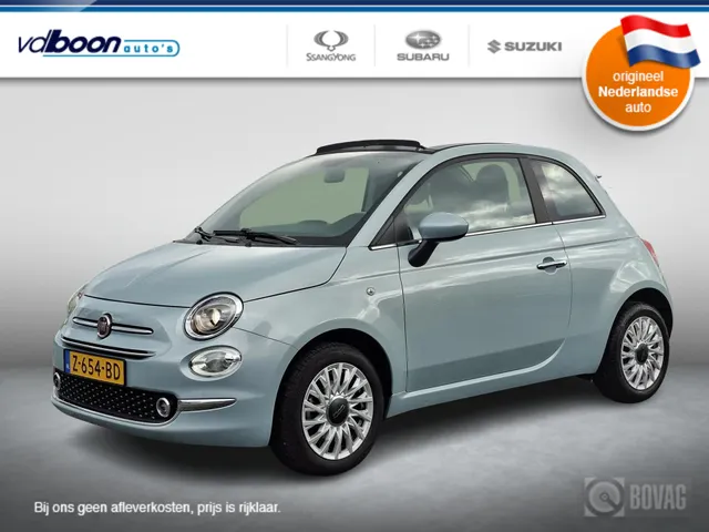 Fiat 500C 1.0 Hybrid Dolcevita CABRIO | CLIMA | NL-auto | rijklaarprijs !!