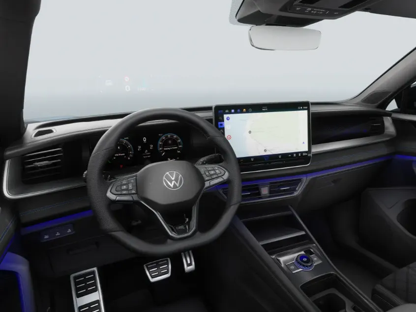 Volkswagen Tayron R-Line Edition 1.5 eHybrid 204 PK 6 versn. DSG · Black Style Pakket · Panoramaschuif-kanteldak · Trekhaak inklapbaar, met elektrische ontgrendeling, incl. aanhangermanoeuvreerhulp Trailer Assist ·