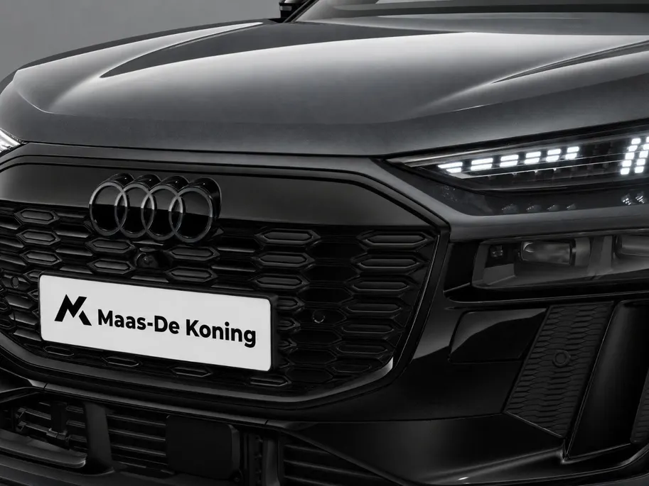 Audi Q6 e-tron Sportback S edition 83 kWh 252 PK · Glazen panoramadak · Trekhaak elek. wegklapbaar · Optiekpakket zwart