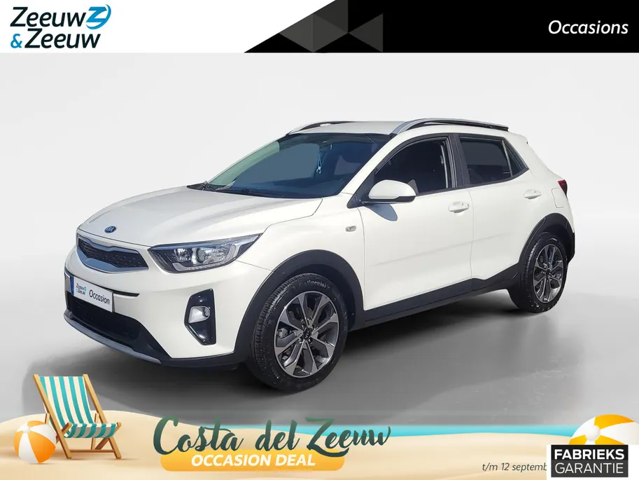 Kia Stonic 1.0 T-GDi DynamicLine 1e Eigenaar | Navi | Airco | Fabrieksgarantie t/m 16-1-2027 + 3x 1 jaar* | NAP