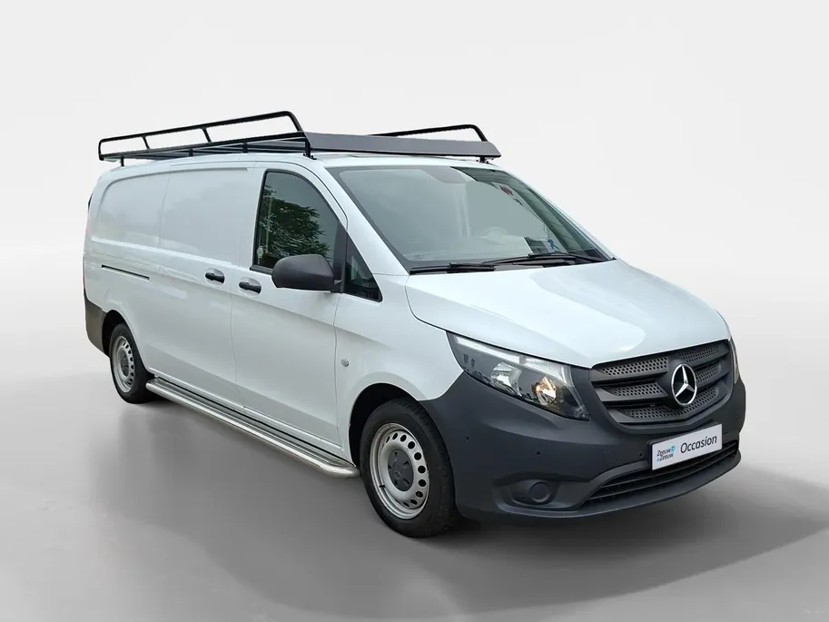 Mercedes-Benz Vito 116 CDI Extra Lang (L3) 165 pk | Imperiaal | Treeplanken | Trekhaak | 3-zits | Camera