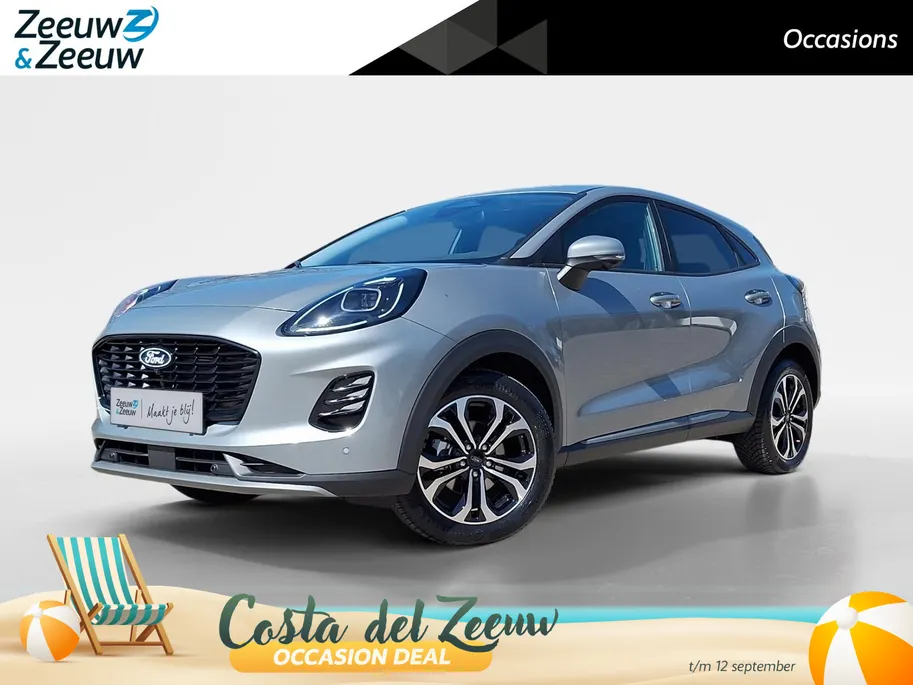 Ford Puma 1.0 EcoBoost Hybrid Titanium Automaat | NL-Auto | 1e Eigenaar | Driver Assistance Pack inc Blue Cruise voorbereiding | Winter Pack | Camera | Adaptive Cruisecontrol | Dodehoekdetectie | 17' Lichtmetaal |