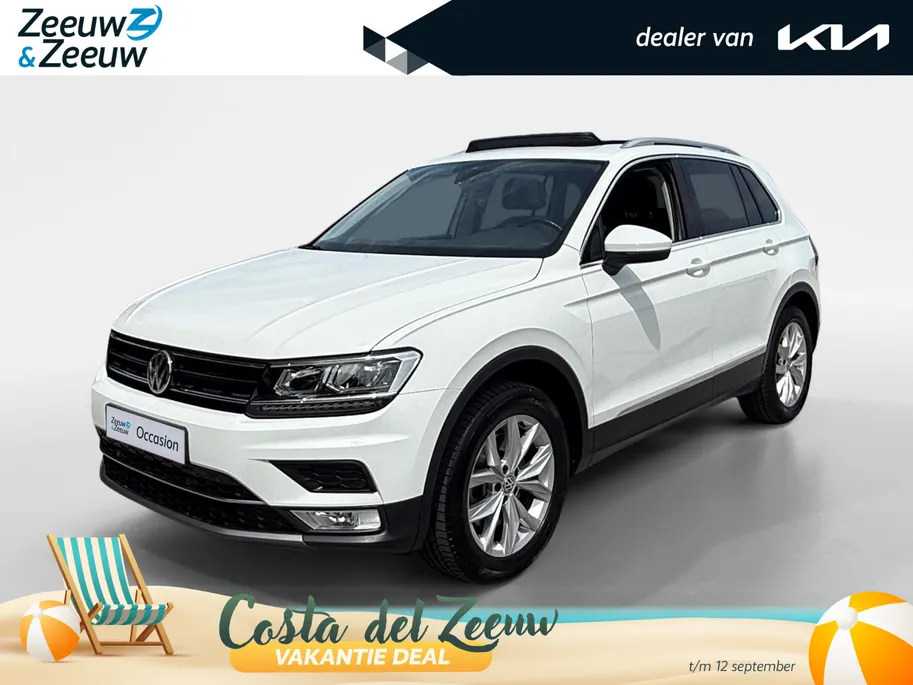 Volkswagen Tiguan 2.0 TSI 4Motion Highline | PAN. DAK | ELEKTR. TREKHAAK | STOELVERWARMING | NL-AUTO | DEALERONDERHOUDEN | ETC..