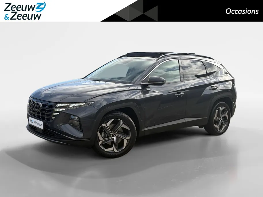 Hyundai Tucson 1.6 T-GDI HEV Premium Sky | Full options! | Elek. stoelverstelling | Schuif- kanteldak | Leder | Stoelverwarming en koeling