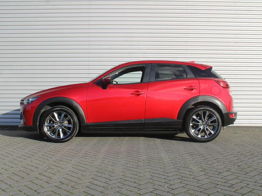 Mazda CX-3 2.0 SkyActiv-G 120 SkyLease+ | Stoelverwarming | Navi | Clima | Cruise | Parkeersensor achter | 18' LM | Dealeronderhouden | Gespecialiseerd in Mazda | Voorheen Mazda dealer |