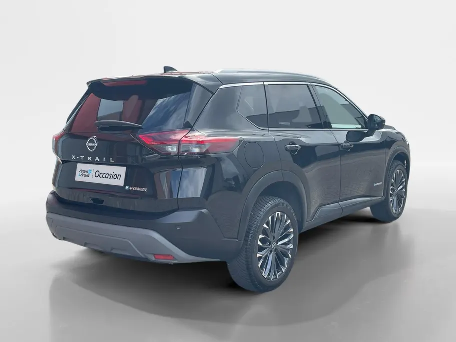 Nissan X-Trail Tekna | Navigatie | Schuif-/ Kanteldak | Stoelverwarming voor & achter | 360 camera | Apple Carplay/ Android Auto | Geheugenfunctie voorstoelen | Elektrische Kofferbak |