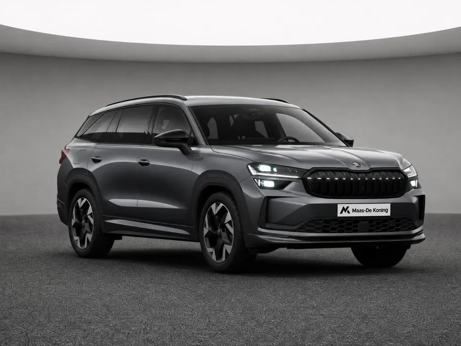 Škoda Kodiaq Sportline Limited PHEV 204 PK SUV | Graphite Grey | Trekhaak uitklapbaar | 2.000,- inruilbonus!!
